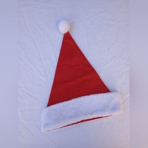 Red Santa Hat Christmas Holiday Festive Gift Party Yuletide Cheer Host Hostess
